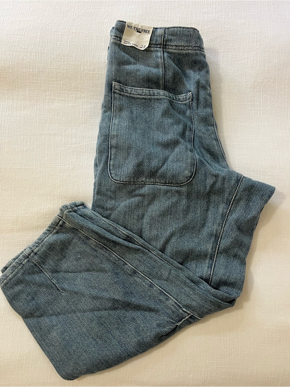 We The Free - Osaka Mid Rise Barrel Jeans